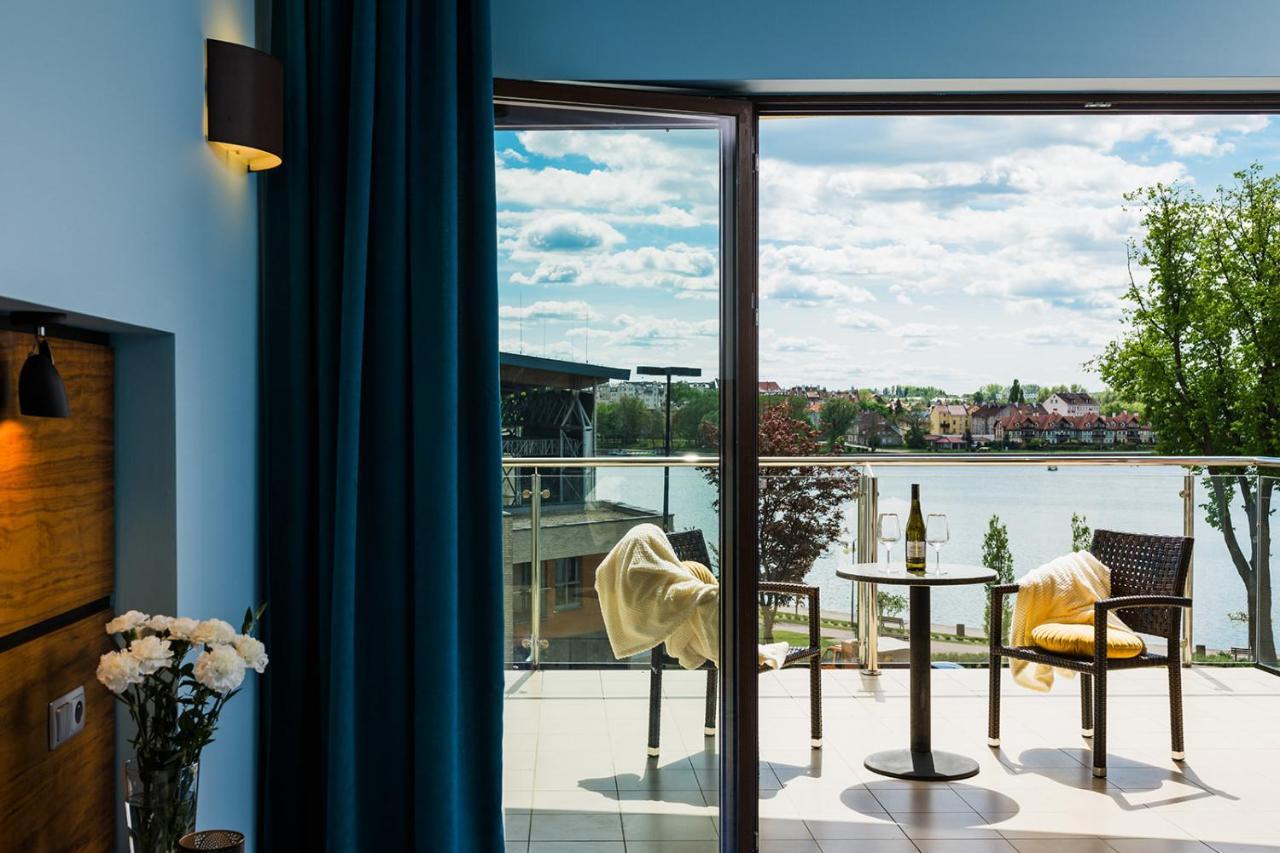 Willa Port Apartament Premium Z Widokiem Na Jezioro Ostróda Esterno foto