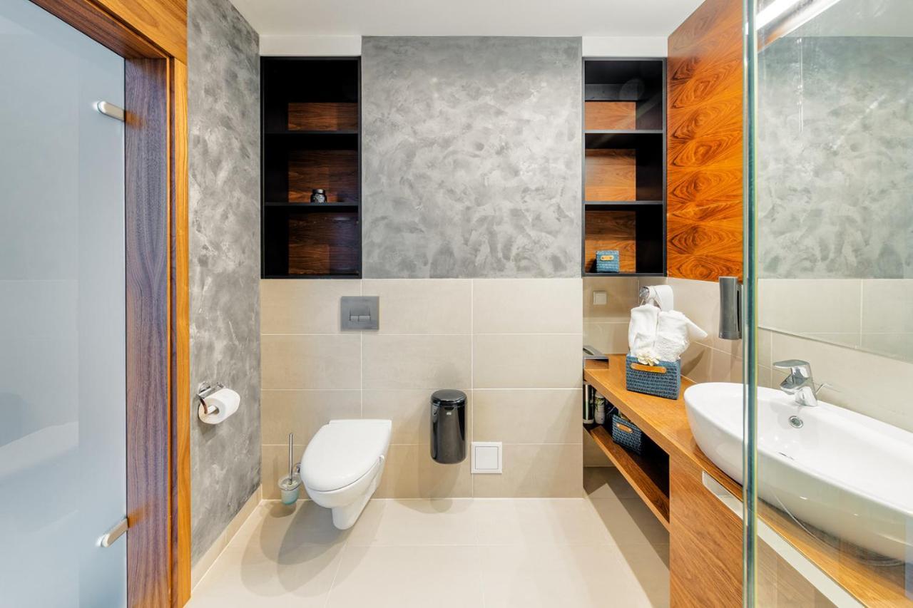 Willa Port Apartament Premium Z Widokiem Na Jezioro Ostróda Esterno foto