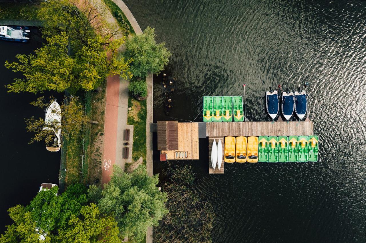Willa Port Apartament Premium Z Widokiem Na Jezioro Ostróda Esterno foto