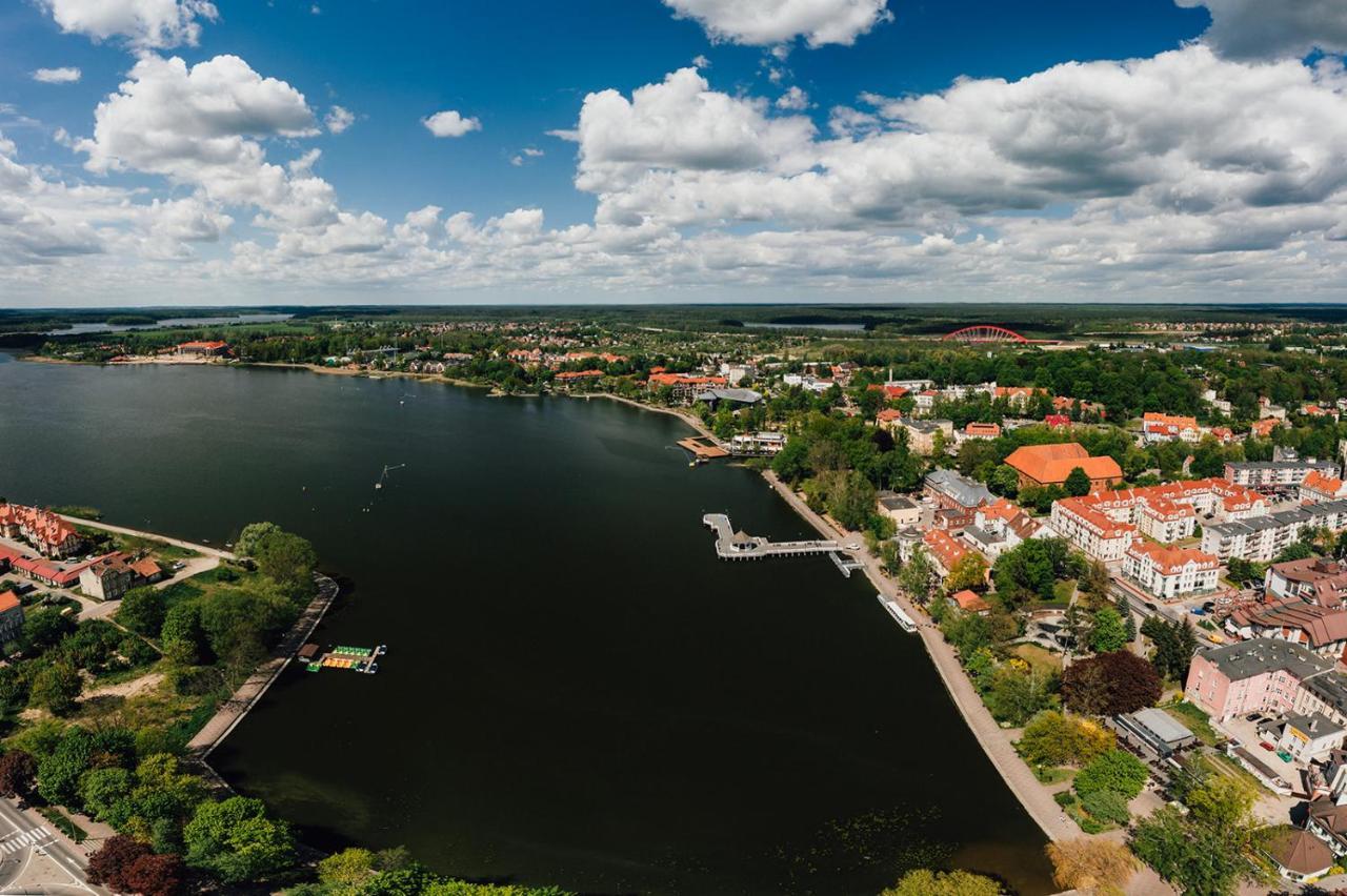 Willa Port Apartament Premium Z Widokiem Na Jezioro Ostróda Esterno foto